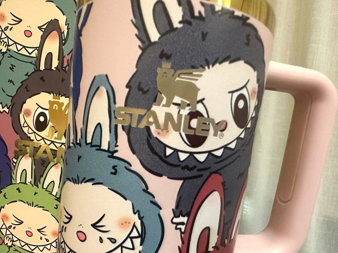 新同/ ラブブ LOVESHACKFANCY STANLEY ステンレス ボトル