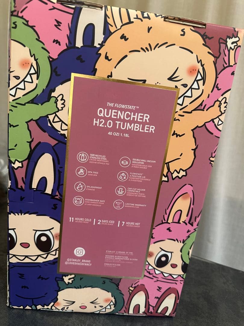 新同/ ラブブ LOVESHACKFANCY STANLEY ステンレス ボトル