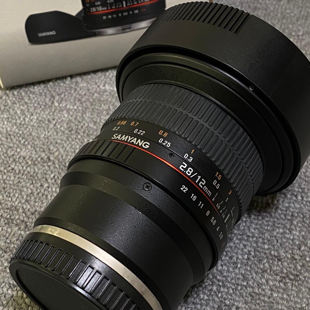 【美品】SAMYANG 12mm F2.8 ED AS NCS FISH-EYE