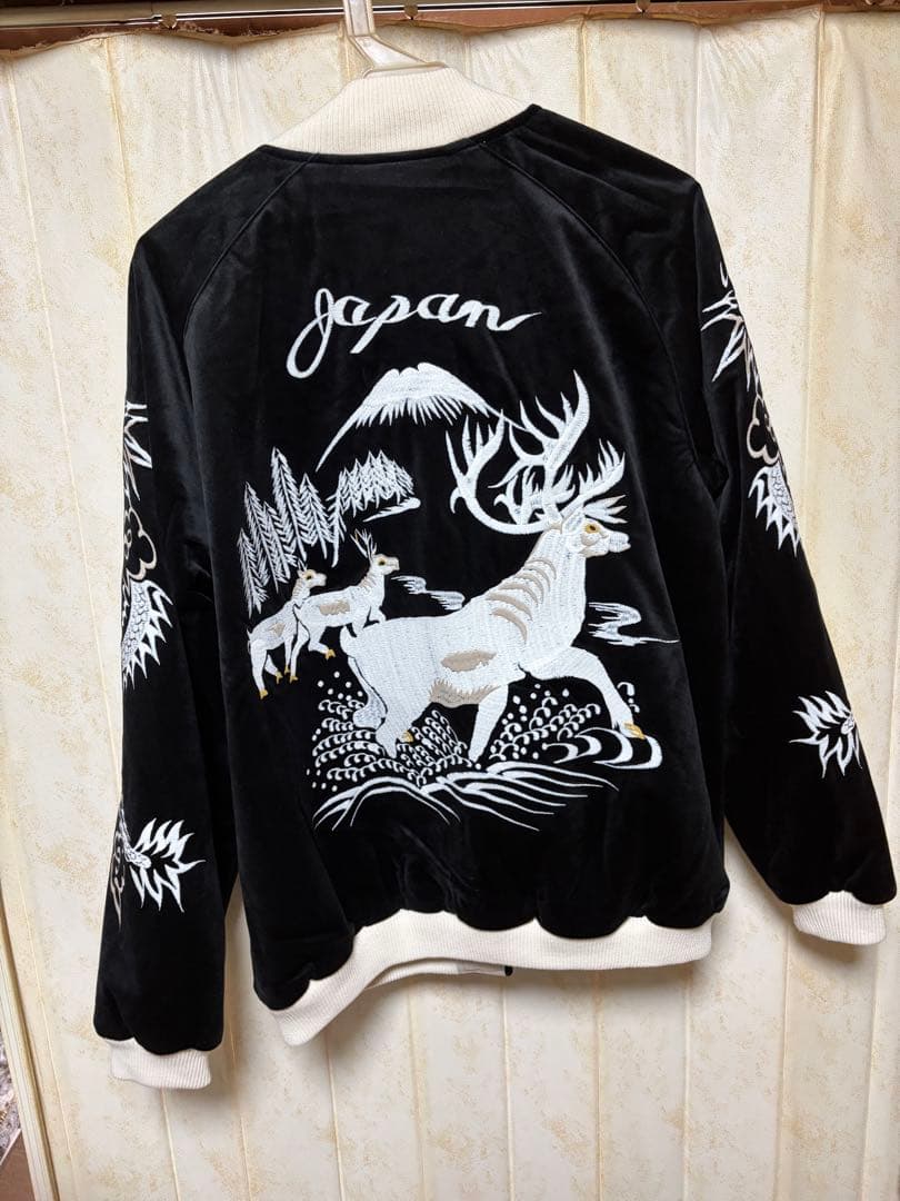 HOUSTON ブラック スカジャン XL 週末価格‼️