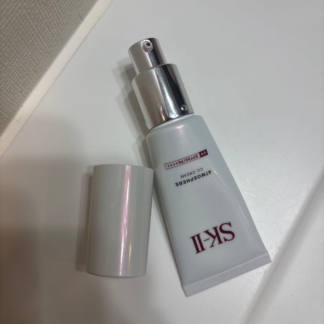 sk-2アトモスフィアccクリ-ム30g フェイシャルトリートメントパック付