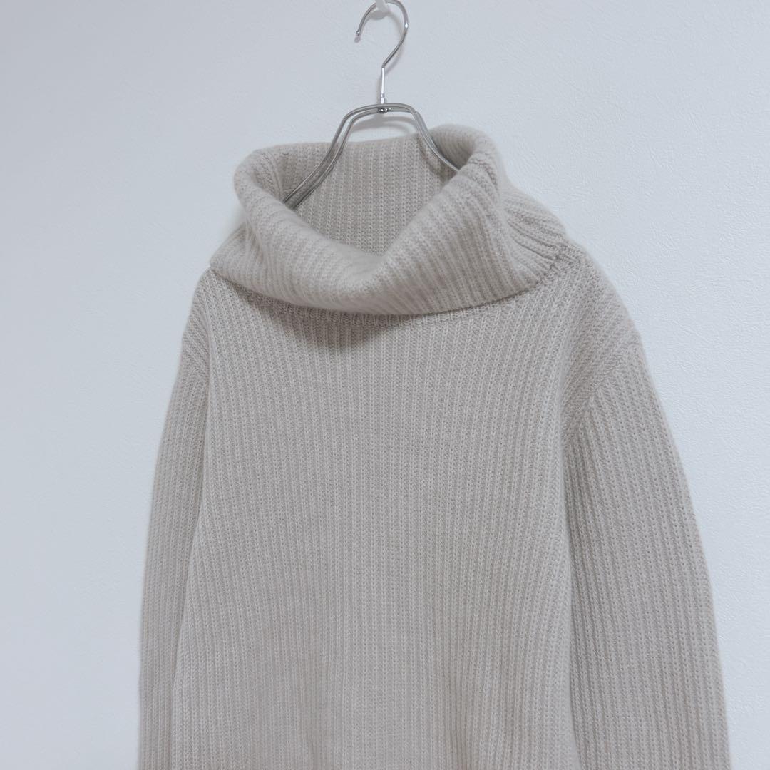 フォクシー　ニット　セーター　カシミヤ100　タートルネック　ゆったり　Ｍ