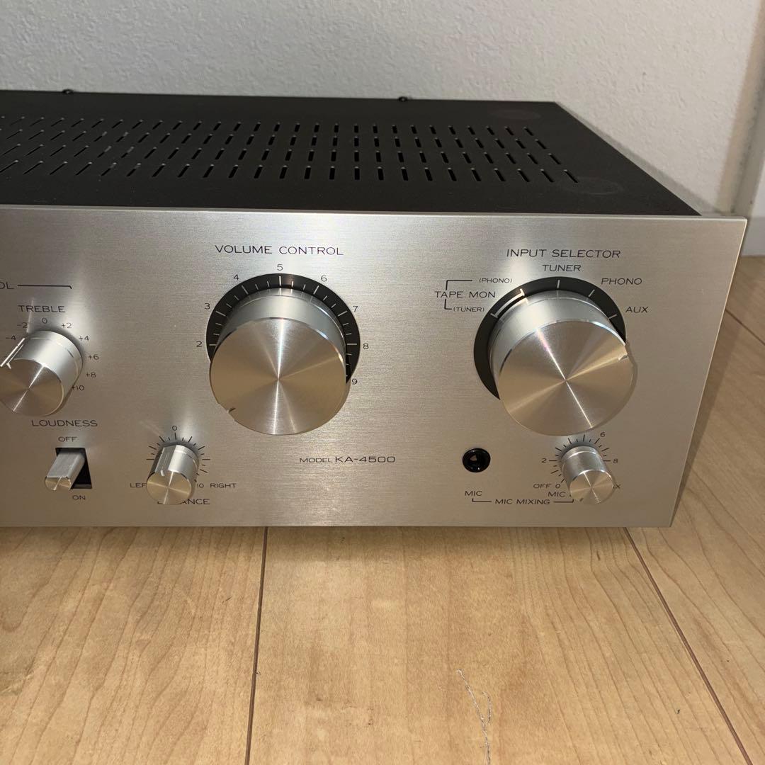 動作良好！！trio 　プリメインアンプ　KA-4500 希少です