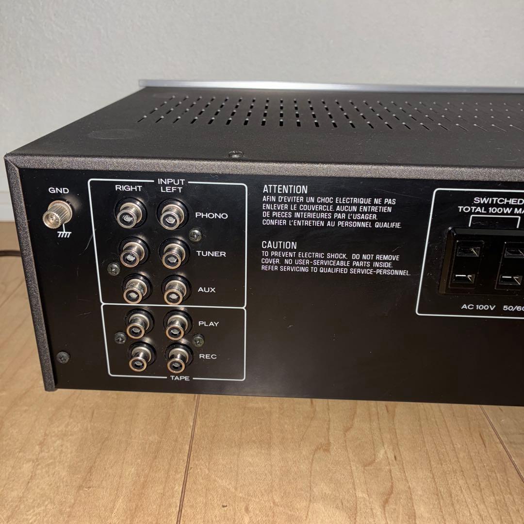 動作良好！！trio 　プリメインアンプ　KA-4500 希少です