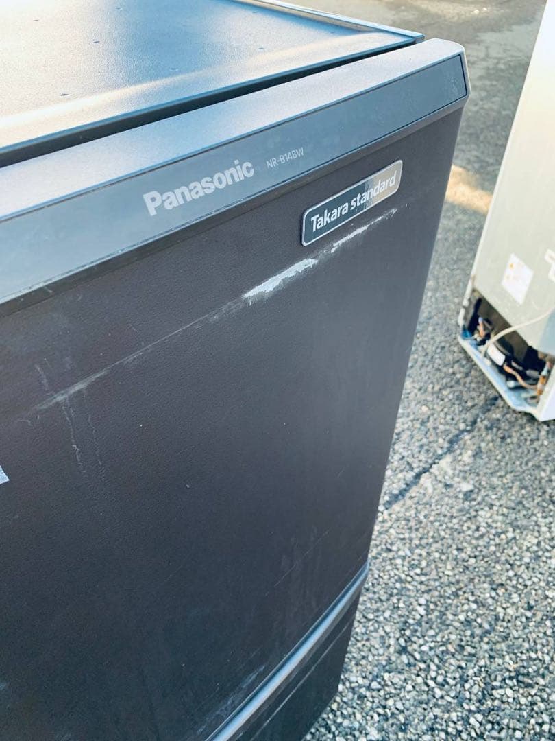 ♦Panasonic ノンフロン冷凍冷蔵庫【2019年製】NR-B14BW-T