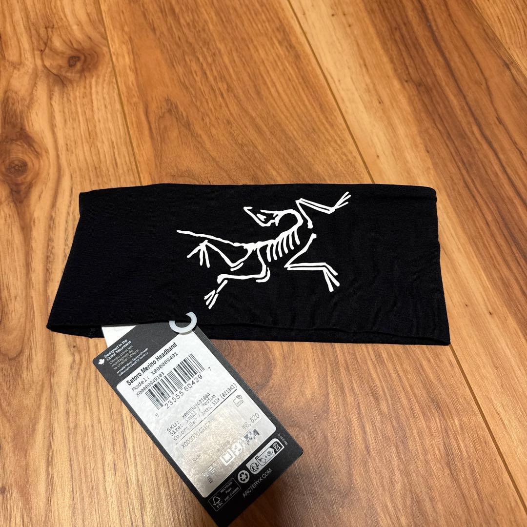 アークテリクス サトロ メリノ ヘッドバンド ブラック S-M