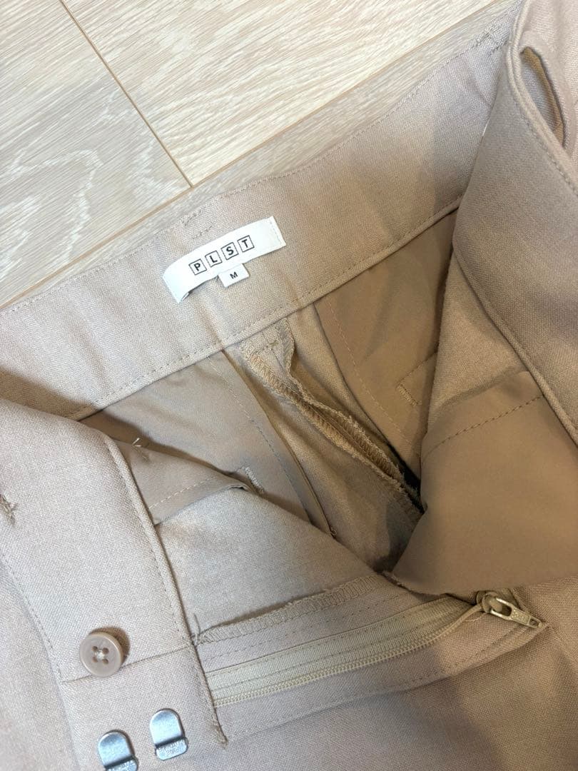 PLST ブラッシュドバックスティックパンツ&ジャケット