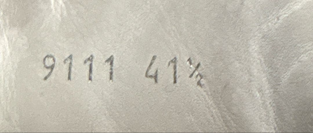 靴 KRIS VAN ASSCHE archive leather sneaker