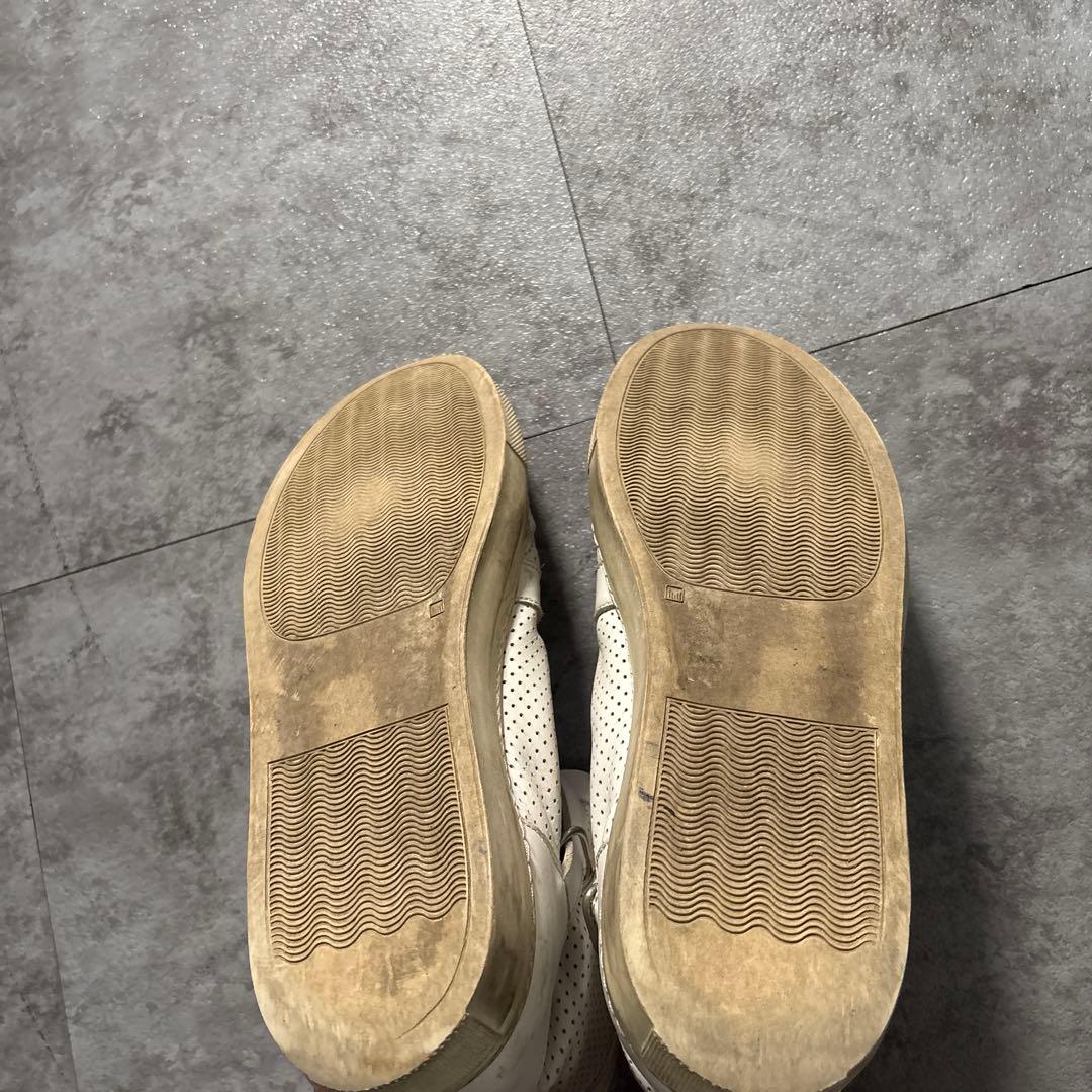 靴 KRIS VAN ASSCHE archive leather sneaker