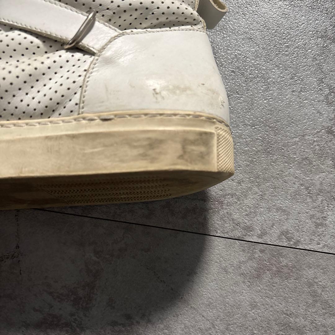 靴 KRIS VAN ASSCHE archive leather sneaker