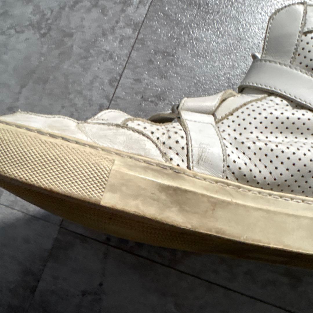 靴 KRIS VAN ASSCHE archive leather sneaker