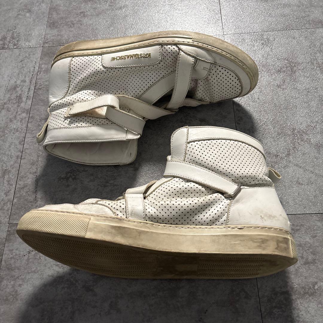 靴 KRIS VAN ASSCHE archive leather sneaker