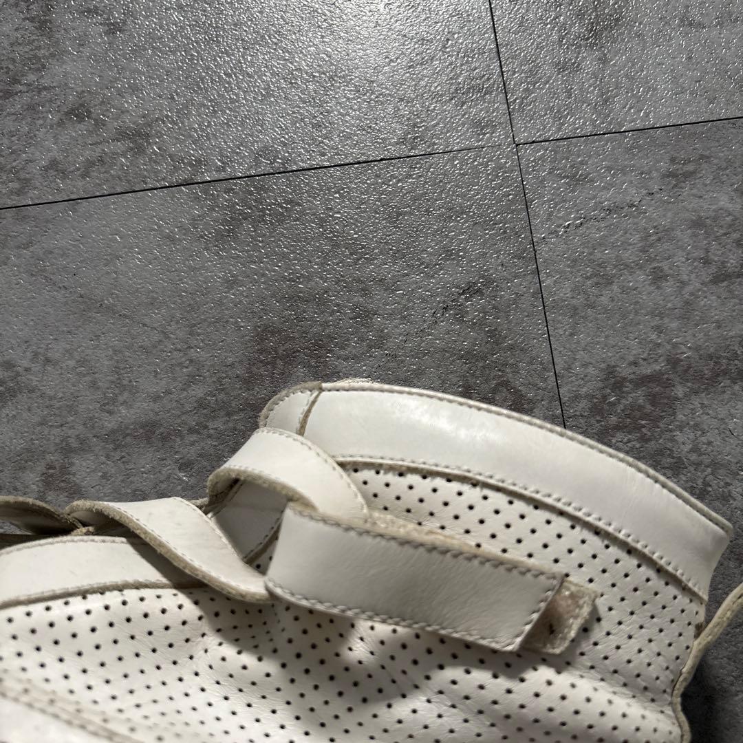 靴 KRIS VAN ASSCHE archive leather sneaker