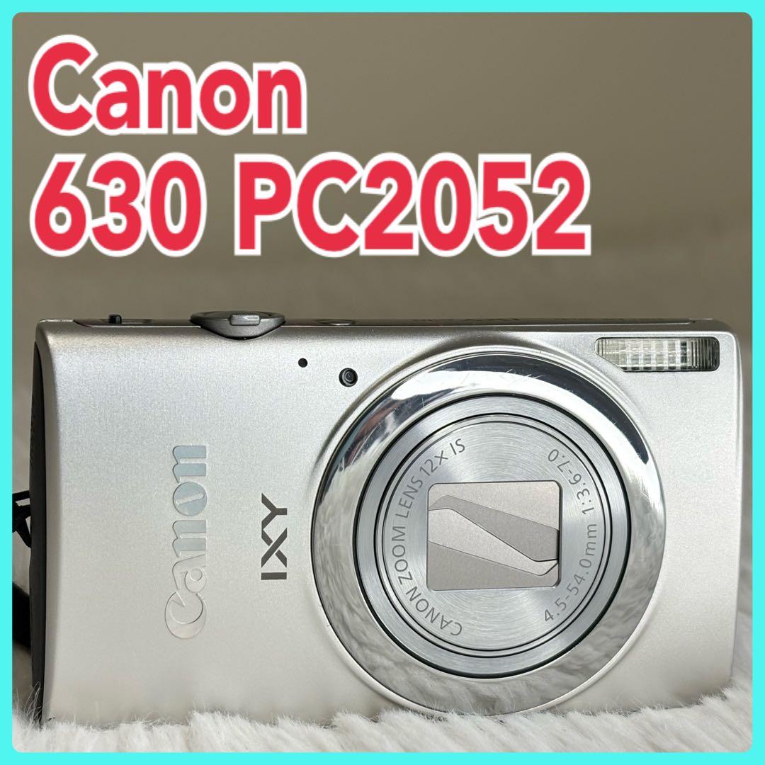 Canon カメラ　IXY 630 PC2052 シルバー　コンデジ　動作品