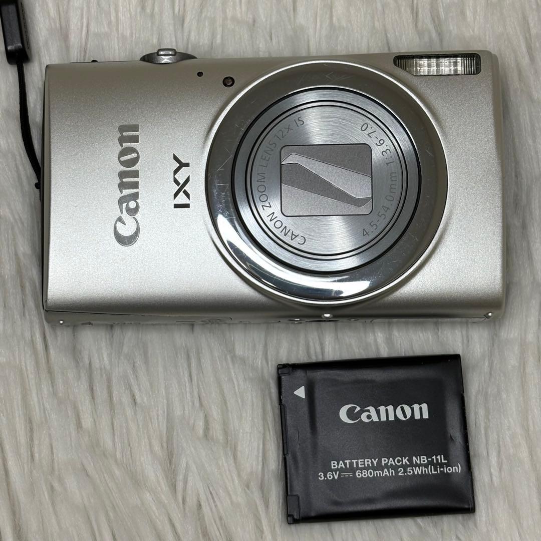 Canon カメラ　IXY 630 PC2052 シルバー　コンデジ　動作品