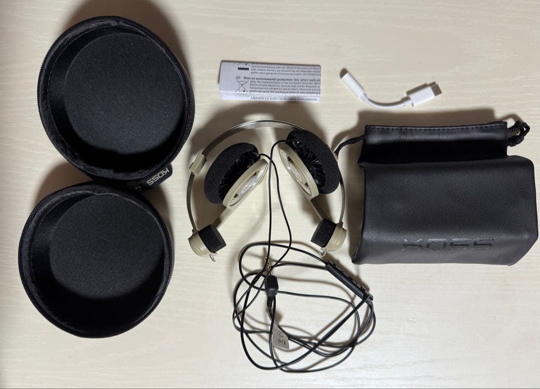 KOSS Porta Pro ヘッドフォン ベージュ