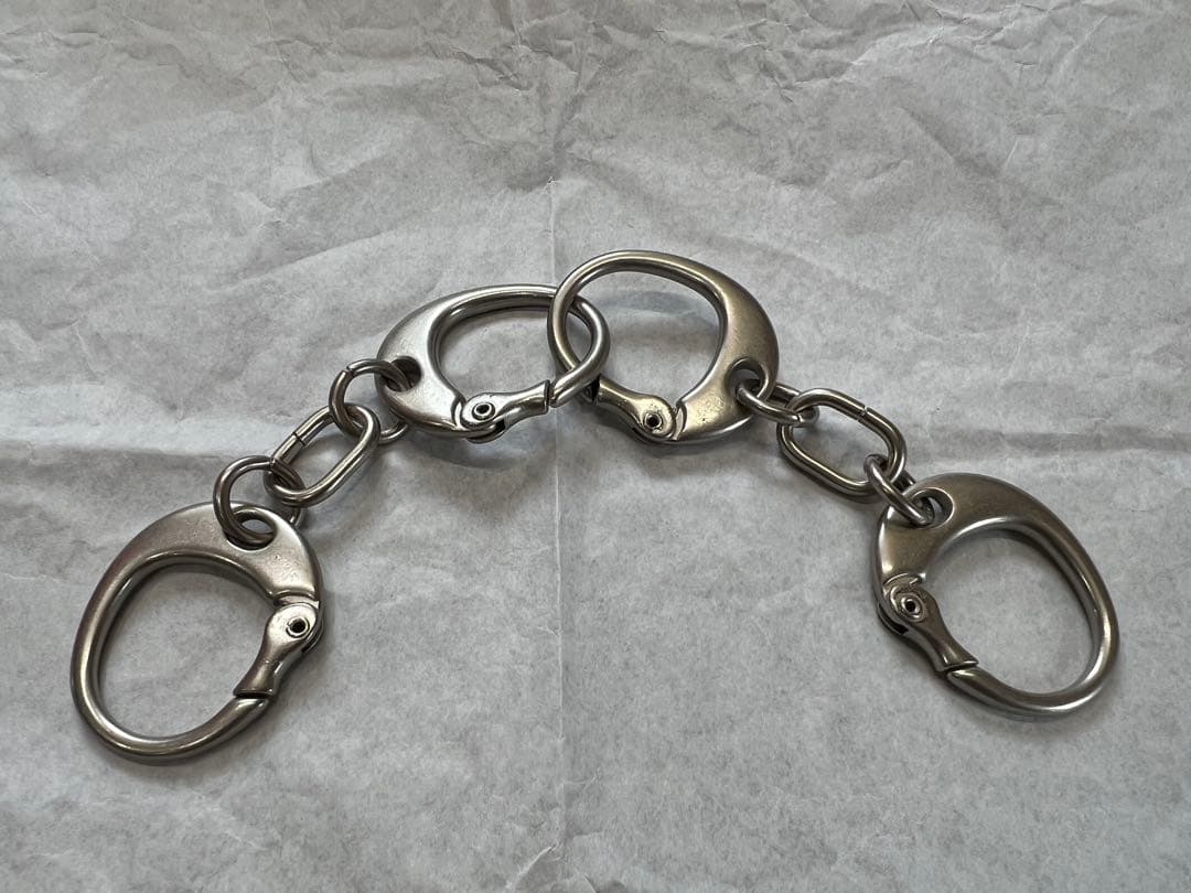 キース　リチャーズ　ブレスレット　カフ　バングル　ストーリーズ　シルバー　手錠