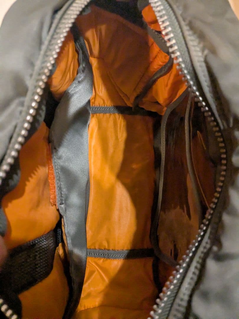 PORTER ポーター　シルバーグレー トートバッグ　ダッフル