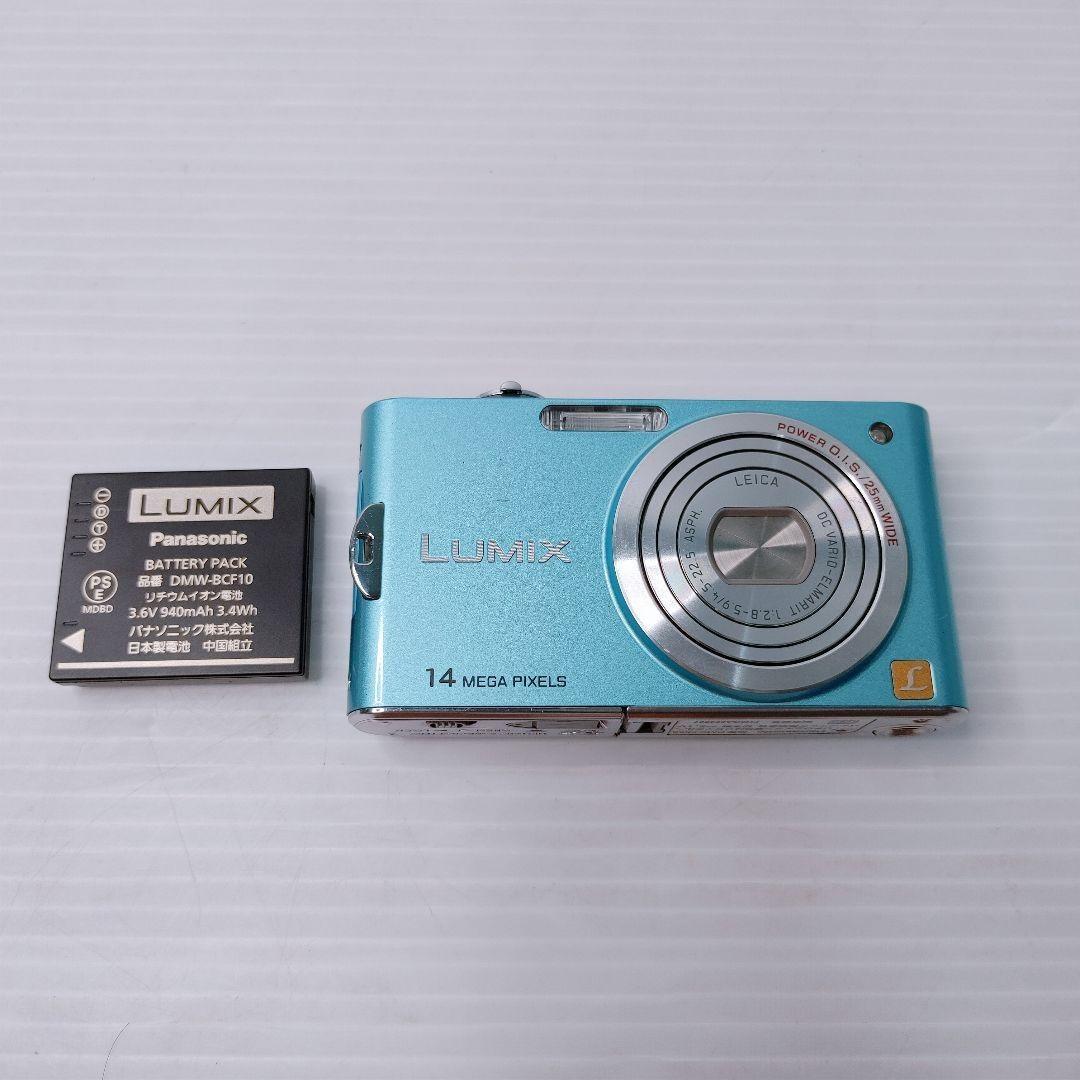 美品 Panasonic LUMIX DMC-FX66 デジカメ 本体バッテリー