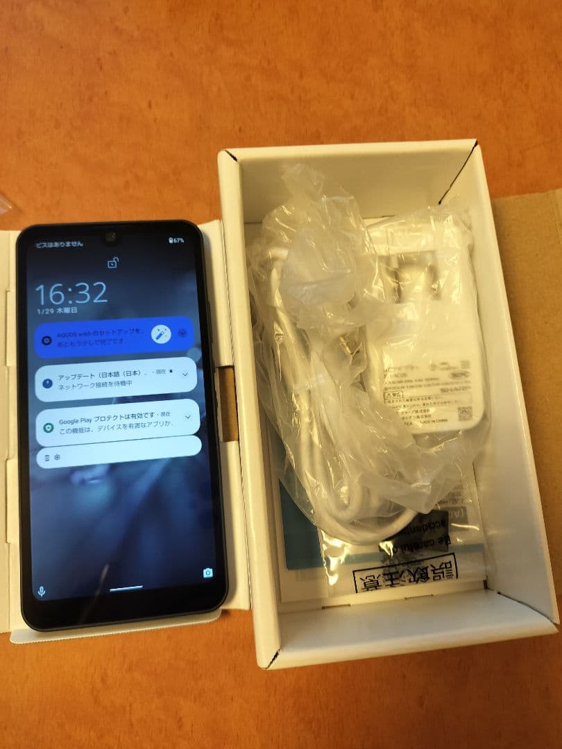 美品 AQUOS wish A103SH simフリー 新品