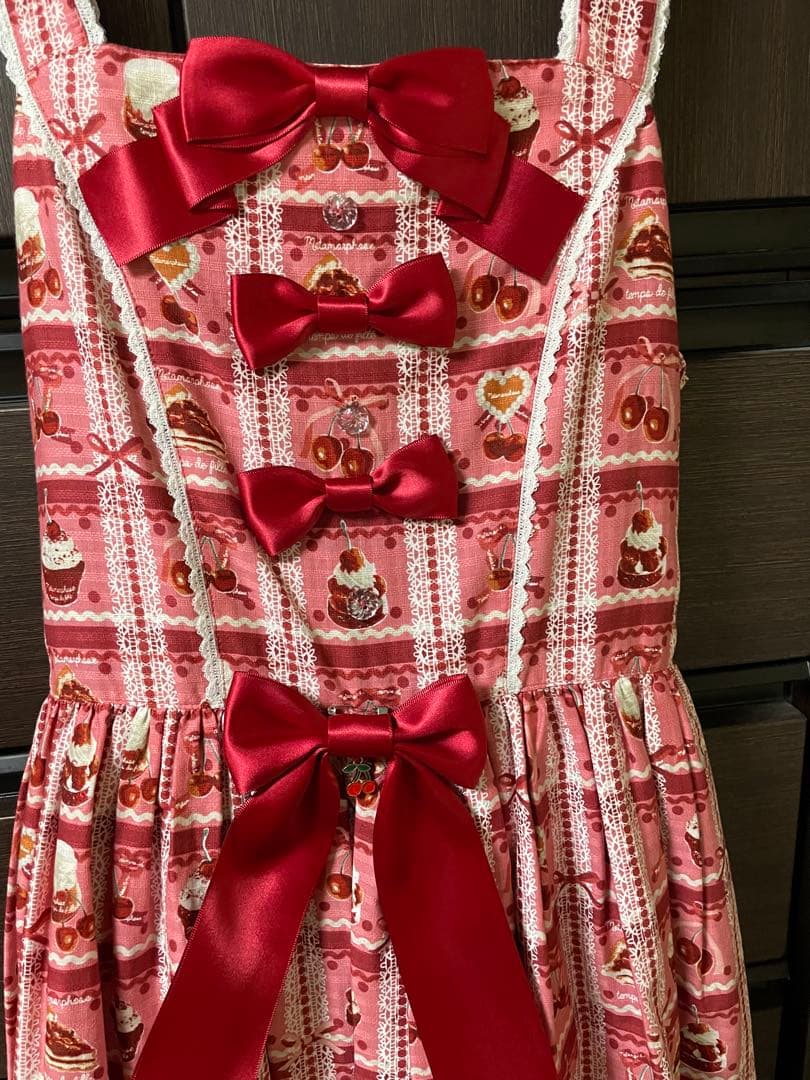 メタモルフォーゼ　レトロチェリー　JSK プラスサイズ