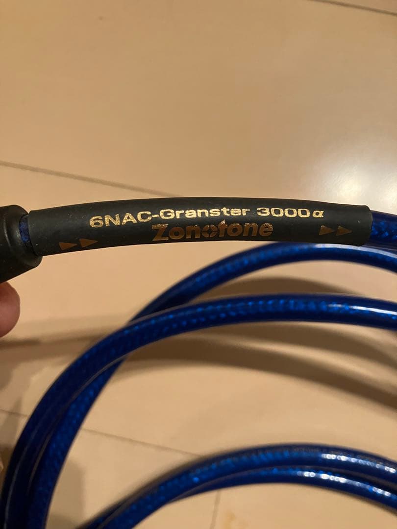 ゾノトーン　6NAC-Granster 3000α XLRケーブル1.4m ペア