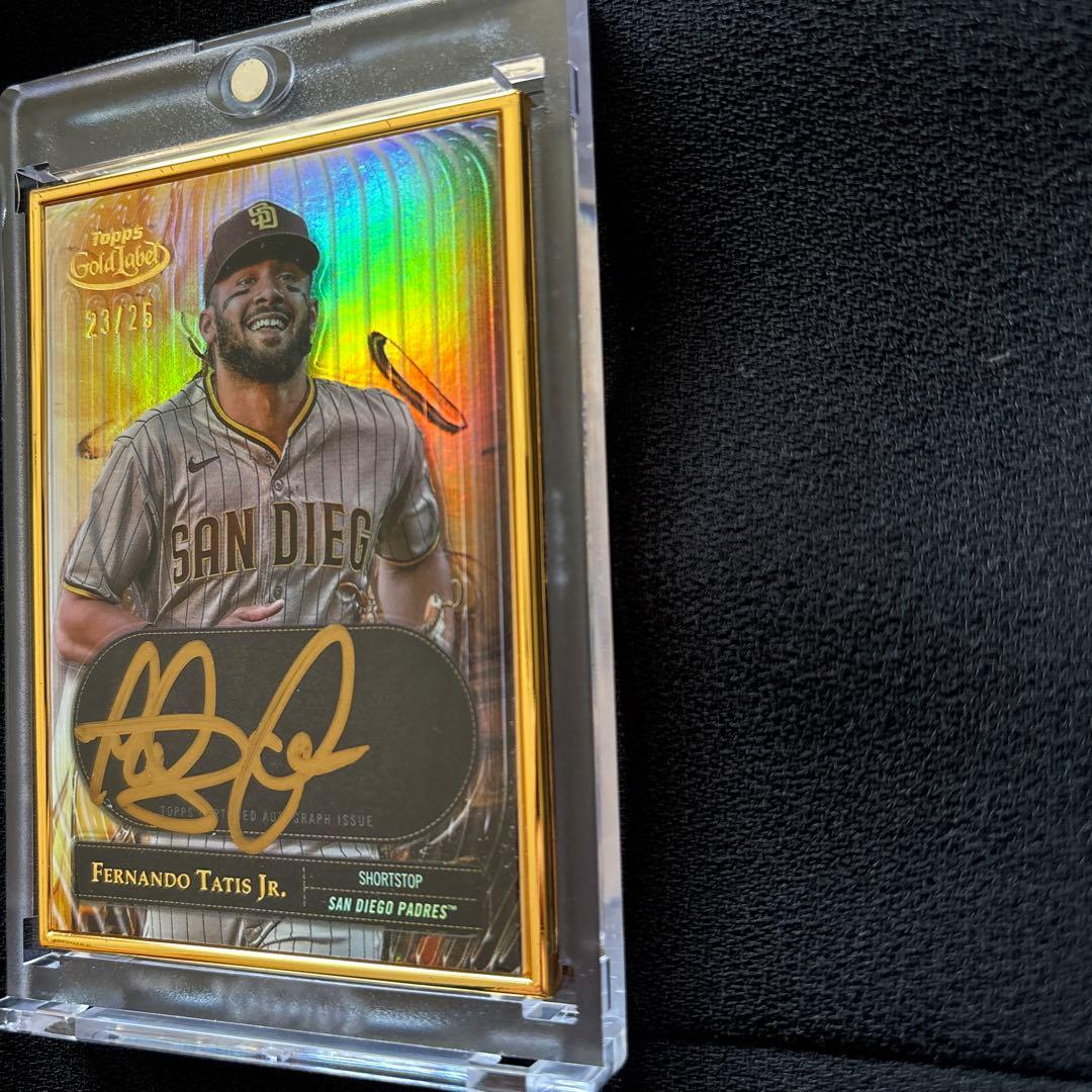 【ジャージーナンバー】Topps Gold Label タティスjr.