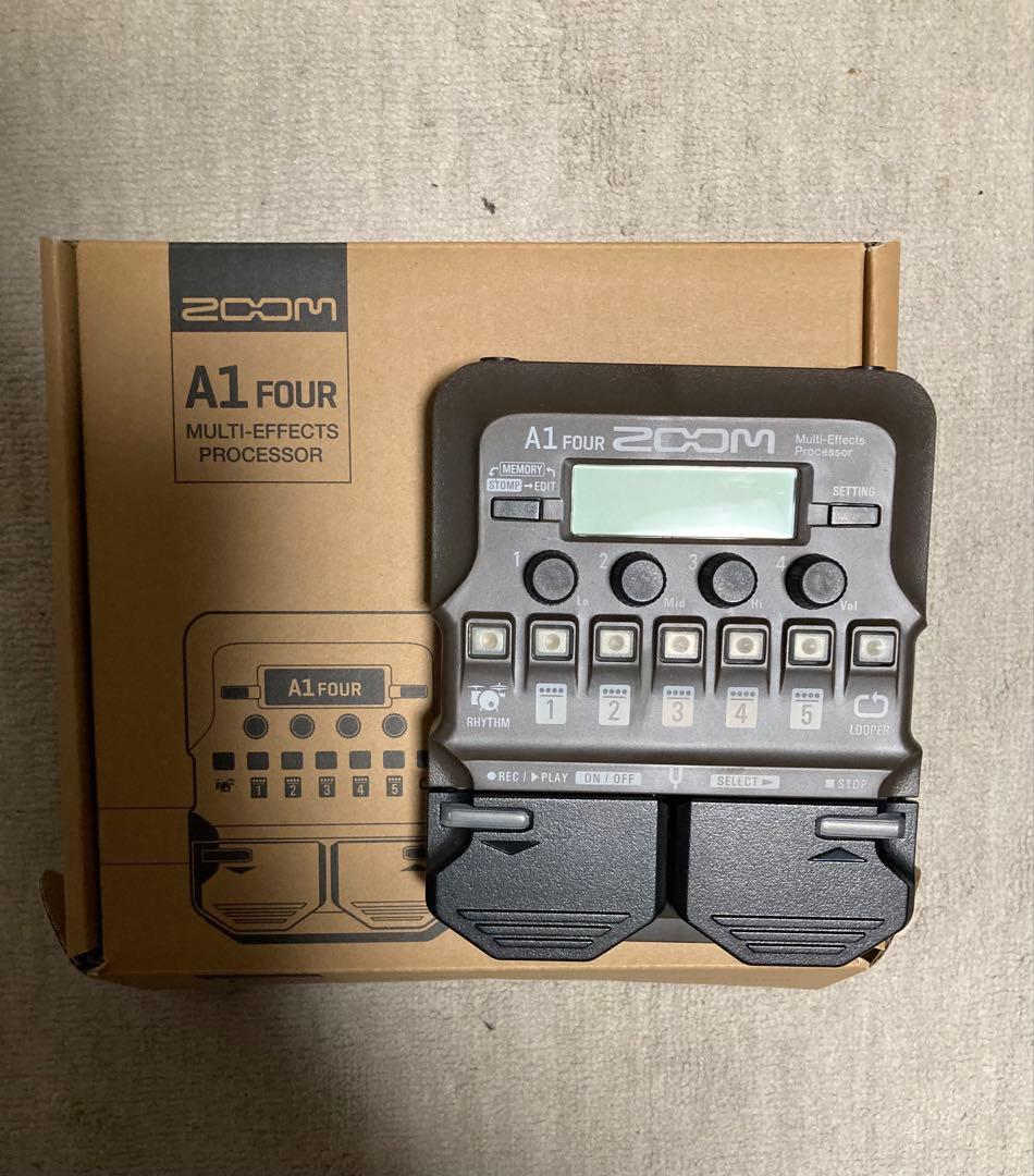[美品][純正電源アダプターとPC用ケーブル付] ZOOM A1 FOUR