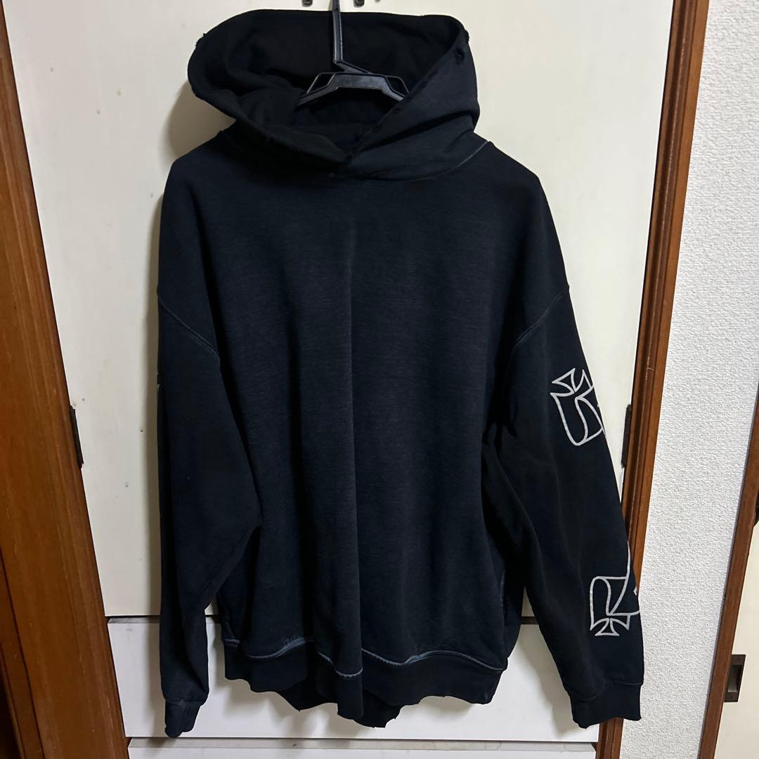 トップス askyurself Faded Angel Boxy Hoodie