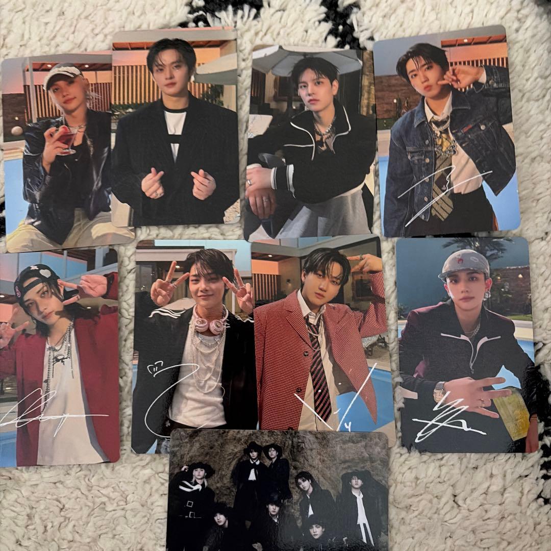 スキズstraykids HMV do it ラキドロA 9枚コンプ　サイン有②