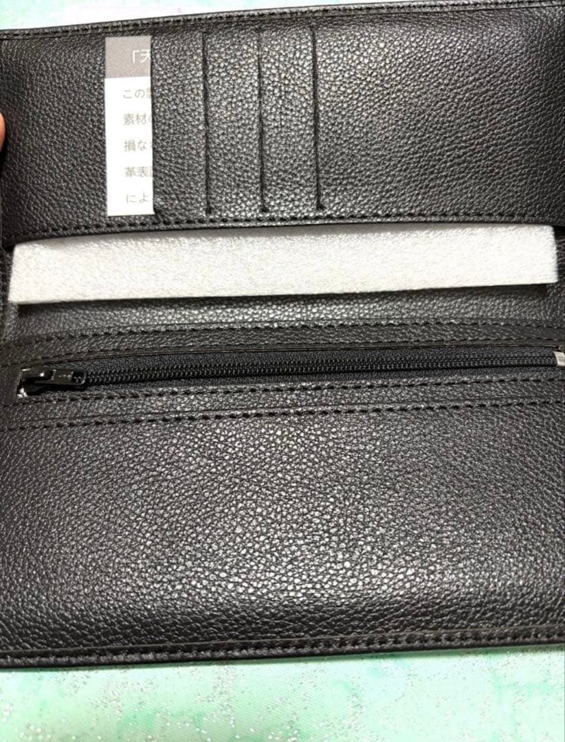 長財布　ブラック　本革　皇居限定　大安吉日に購入
