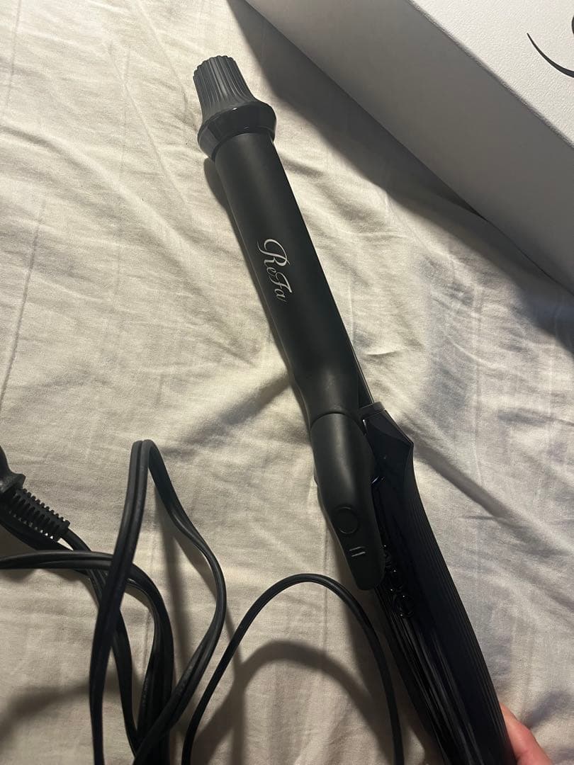 ReFa カールヘアアイロン ブラック ケース、保証つき、26mm