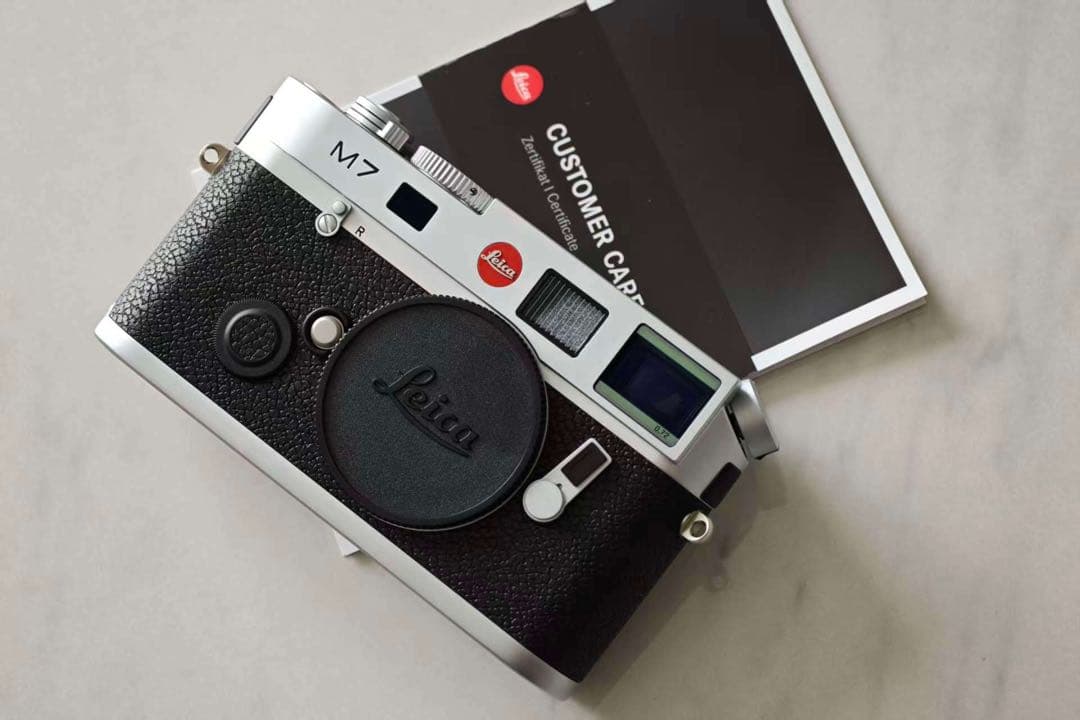 Leica M7 0.72 シルバー　希少刻印モデル