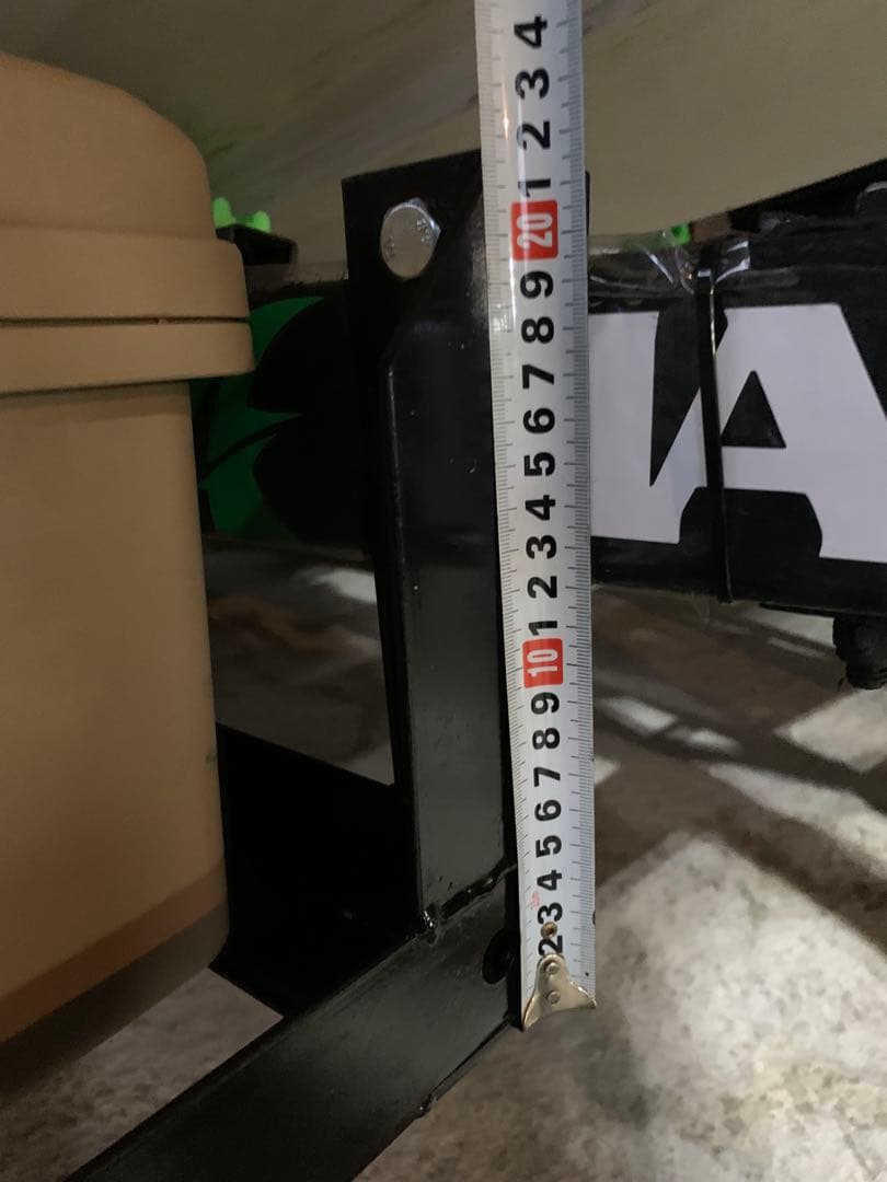 トレーラー　送料込み　携行缶ホルダー　サイドストレージ　ボックス