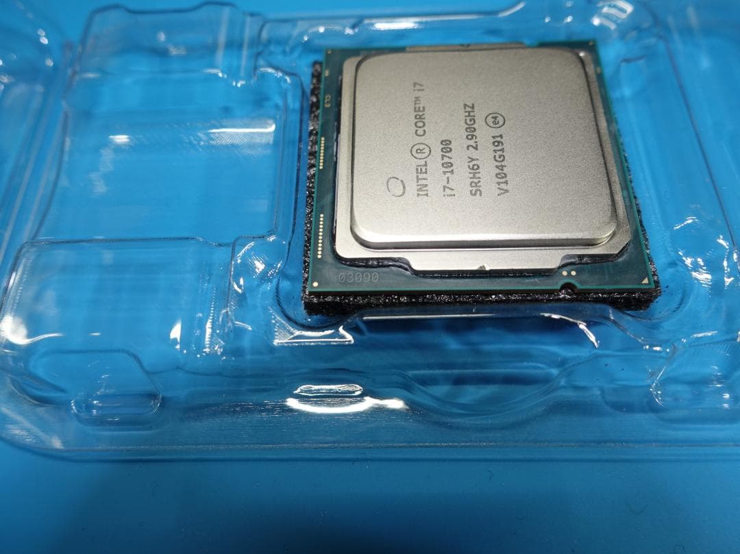 美品・完動） Intel Core i7 10700 CPU