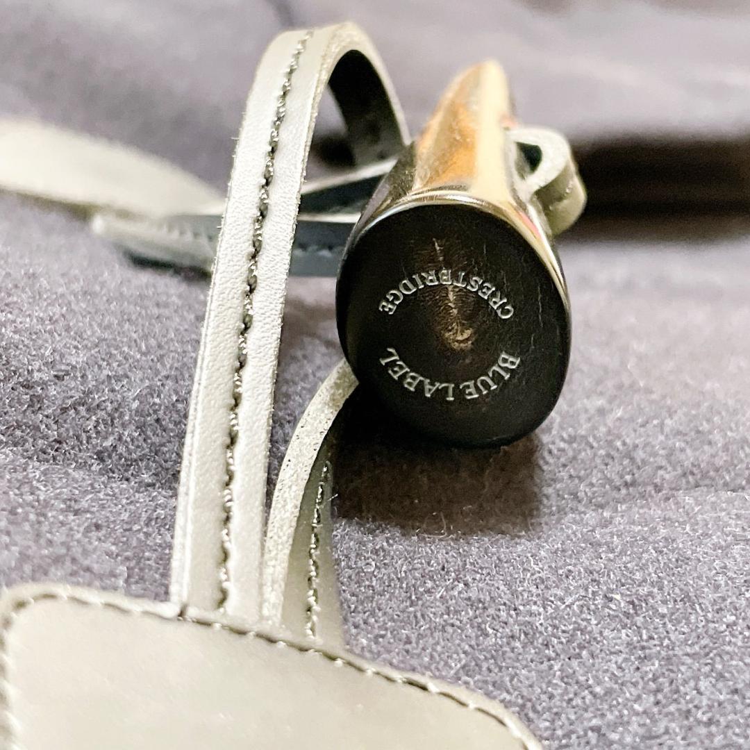 ブルーレーベル　メガチェック　水牛トグル　バイルメルトン　ダッフルコート