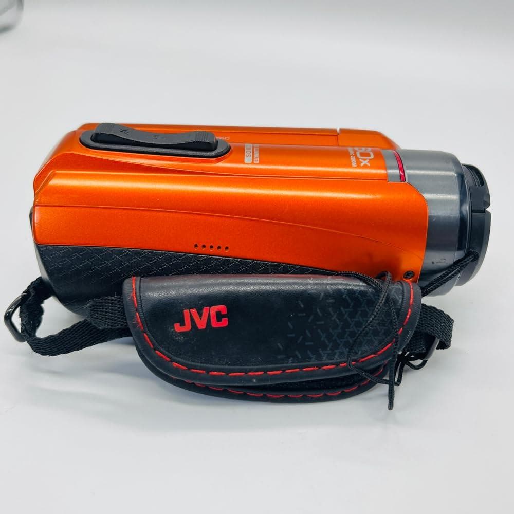 JVC ビデオカメラ Everio R Wi-Fi オレンジ GZ-RX600