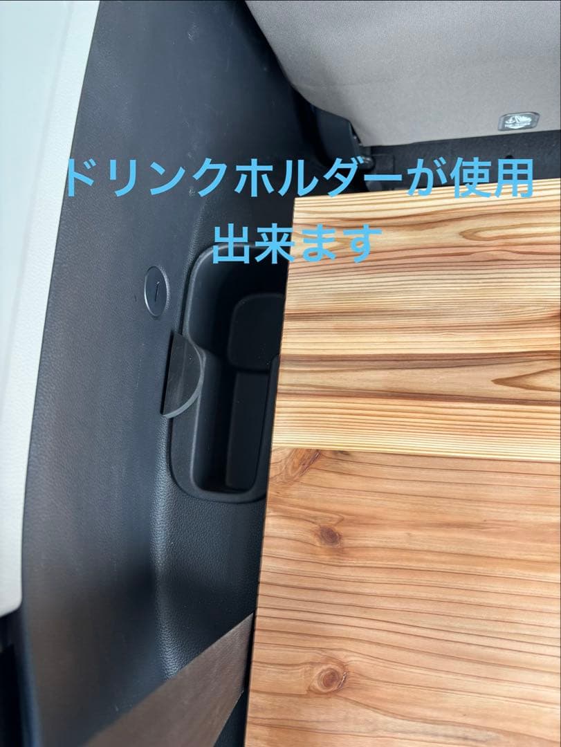 【新作】新型シエンタ10系専用 杉無垢板　ラゲージボード　蜜蝋Wax加工