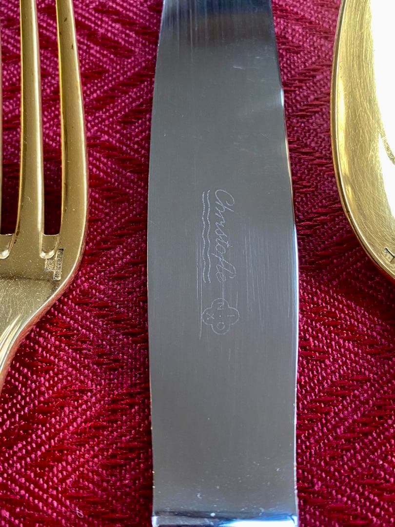【☆極希少品☆マディソン】クリストフル マディソン テーブルカトラリーセット