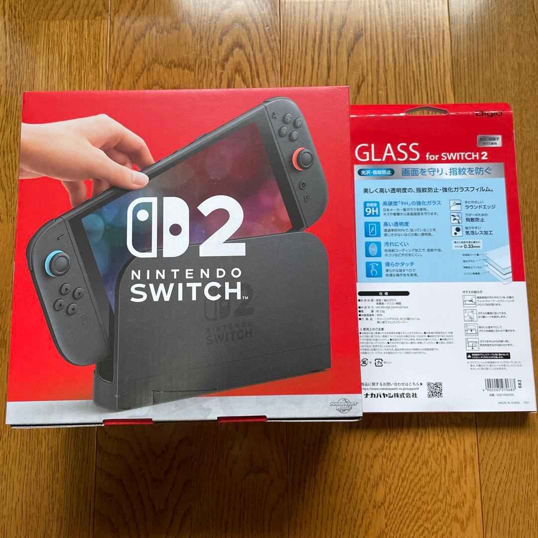 Nintendo Switch 2 日本語•国内専用 + フィルム（領収書付き）