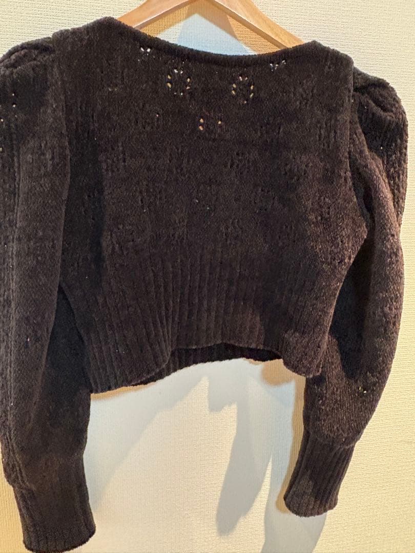 MOLE KNITTED JUMPER ブラック 36