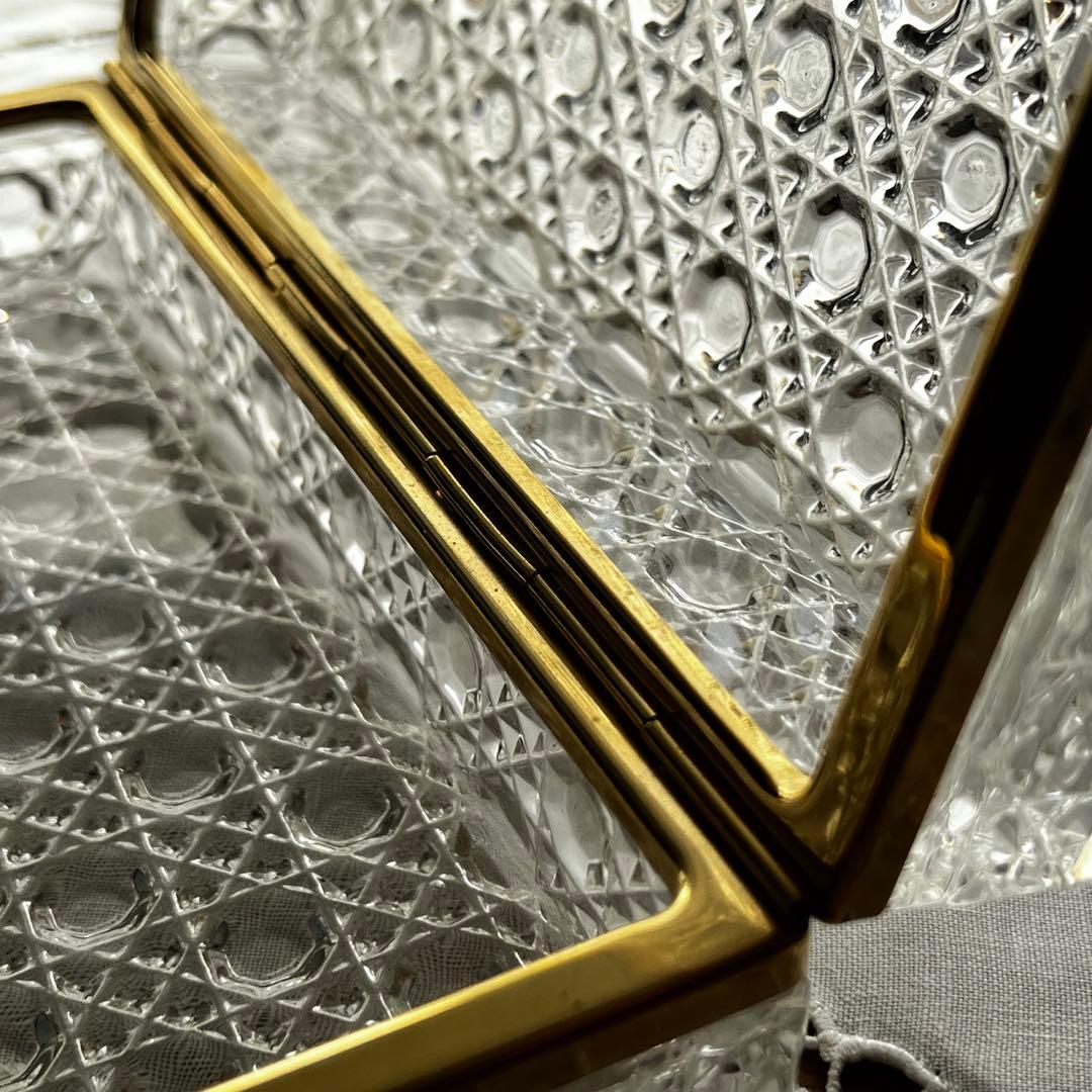 希少 オールドバカラ ディアマン・ピエーリー 大型 ジュエリーボックス 蓋物