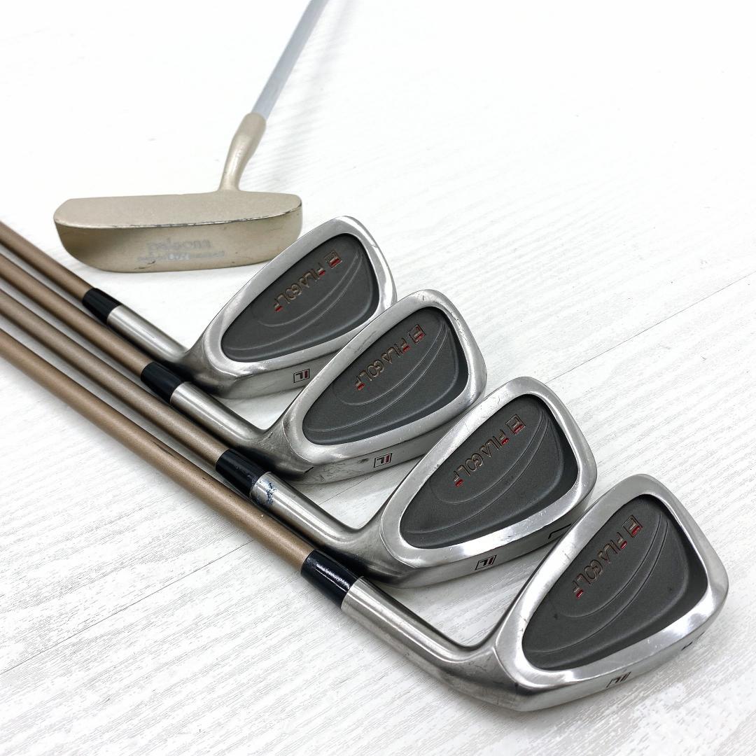 【格安‼】 FILA フィラ レディース ゴルフクラブ 初心者 セット 8本 L