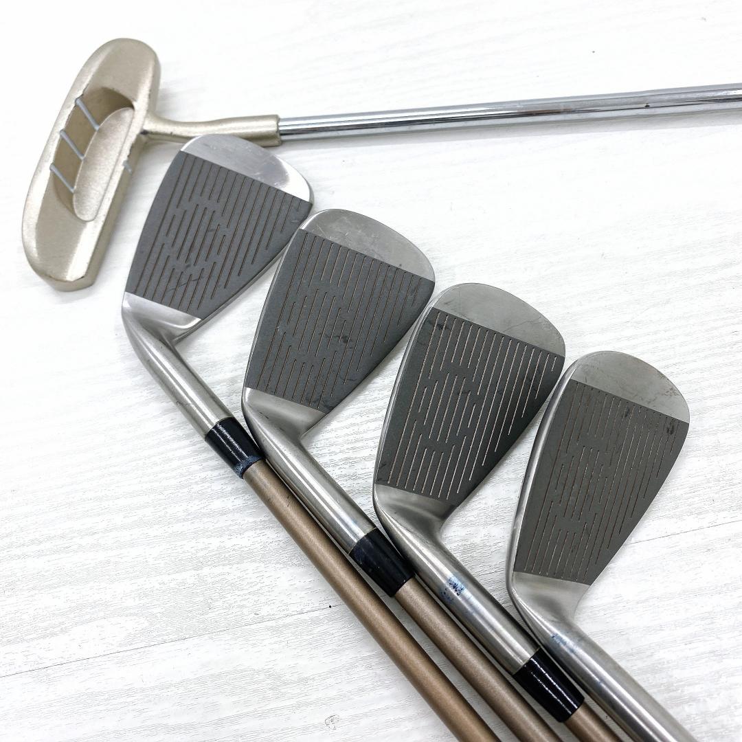 【格安‼】 FILA フィラ レディース ゴルフクラブ 初心者 セット 8本 L