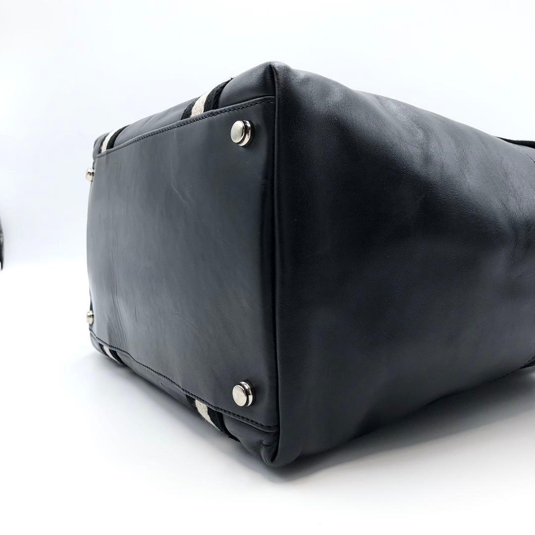 良品✨バリー トートバッグ ハンドバッグ トレインスポッティング ブラック A4