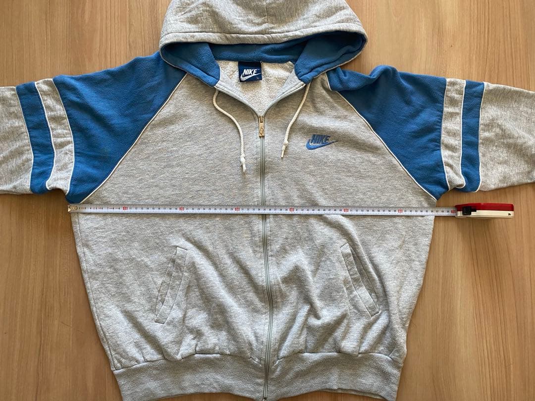 【銀タグ】80s〜90sヴィンテージ NIKE フルジップパーカー XL