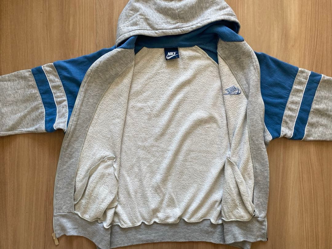 【銀タグ】80s〜90sヴィンテージ NIKE フルジップパーカー XL