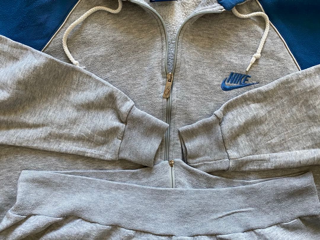 【銀タグ】80s〜90sヴィンテージ NIKE フルジップパーカー XL