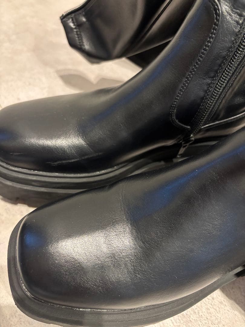 MAA　ほぼ新品R&E ロングブーツブラック