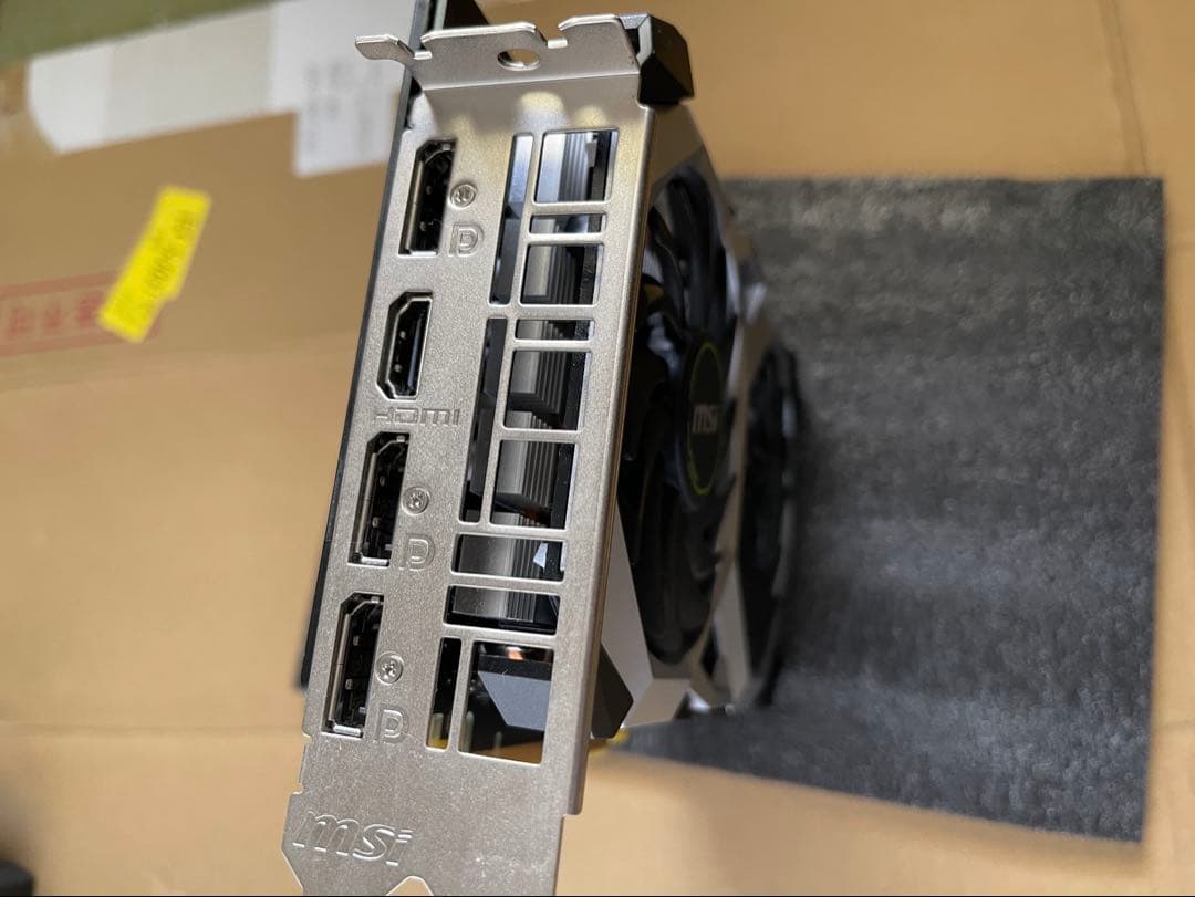 グラフィックボード・グラボ・ビデオカード MSI GeForce GTX 1660 SUPER VENTUS XS OC